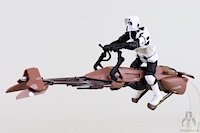 Star Wars The Phantom Menace 3D Speeder Bike with Scout Trooper