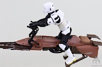 Star Wars The Phantom Menace 3D Speeder Bike with Scout Trooper