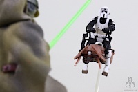 Star Wars The Phantom Menace 3D Speeder Bike with Scout Trooper