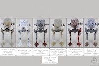 Star Wars Vintage Collection AT-ST and Chewbacca