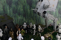 Star Wars Vintage Collection AT-ST and Chewbacca