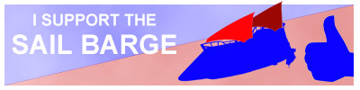 I support the barge
