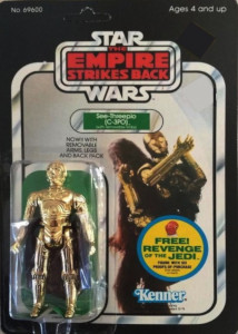 C-3PO Removable Limbs Kenner