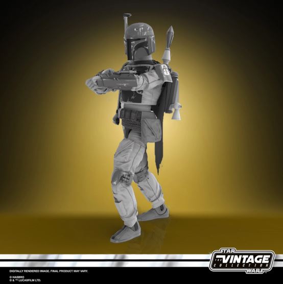 Black and white Fett