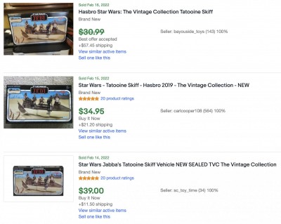 Tatooine Skiff Ebay