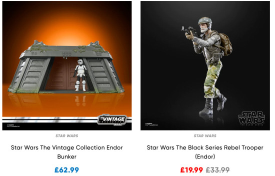 TVC Endor Bunker and TBS Rebel Commando