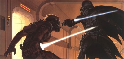 McQuarrie Luke v Darth Vader