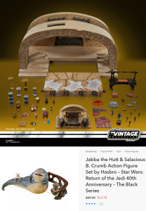 Jabba Throne and Jabba