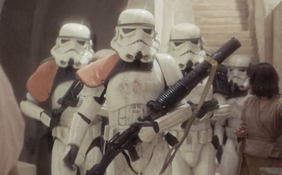 Sandtrooper no ammo pouch