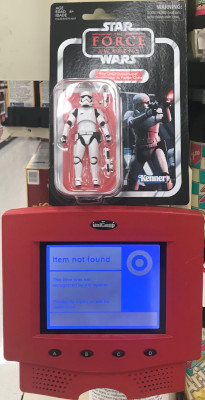 First Order Stormtrooper Won't Scan