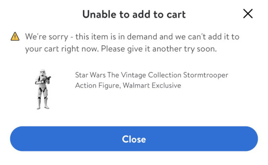 Unable to add to cart